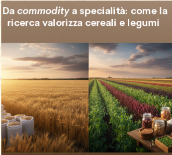 Da commodity a specialità: come la ricerca valorizza cereali e legumi